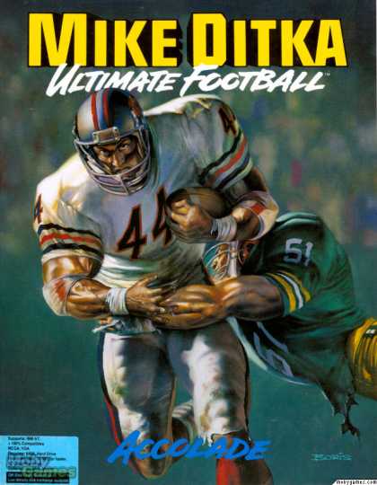 DOS Games - Mike Ditka Ultimate Football