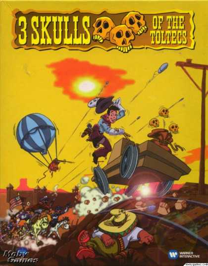 DOS Games - 3 Skulls of the Toltecs