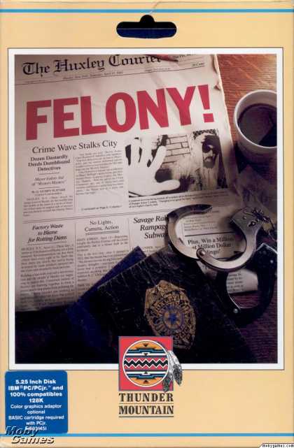 DOS Games - Mystery Master: Felony!