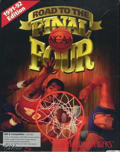 DOS Games - NCAA Basketball: Road To The Final Four (91/92 Edition)