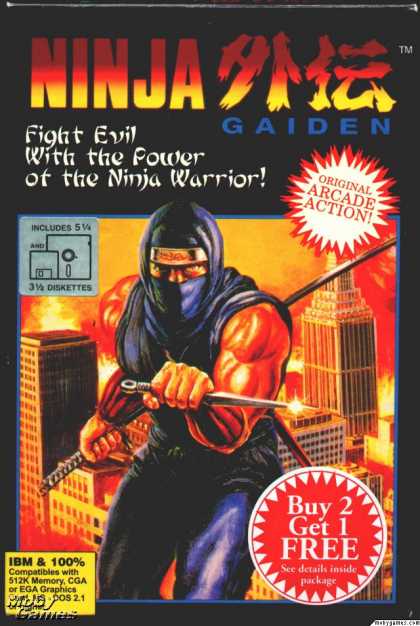 DOS Games - Ninja Gaiden