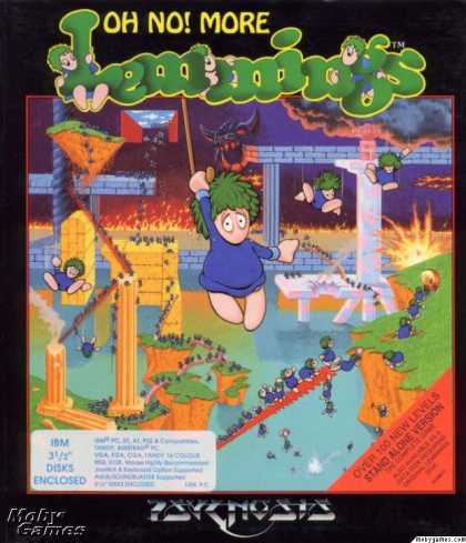 DOS Games - Oh No! More Lemmings