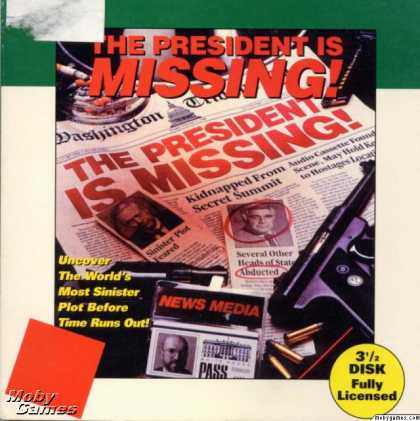 DOS Games - The President is Missing