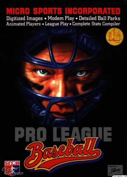 DOS Games - Pro League Baseball