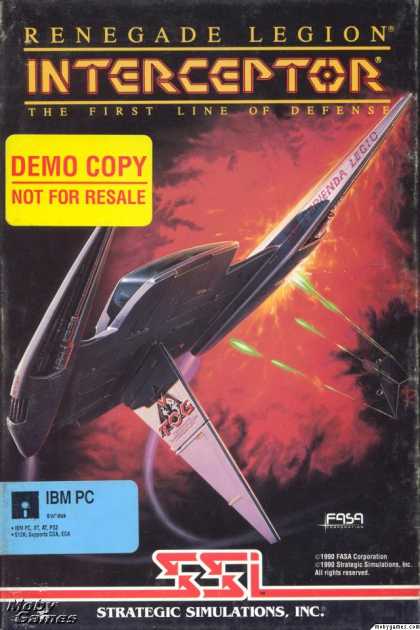 DOS Games - Renegade Legion: Interceptor