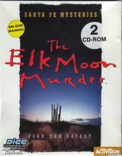 DOS Games - Santa Fe Mysteries: The Elk Moon Murder