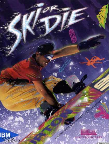 DOS Games - Ski or Die