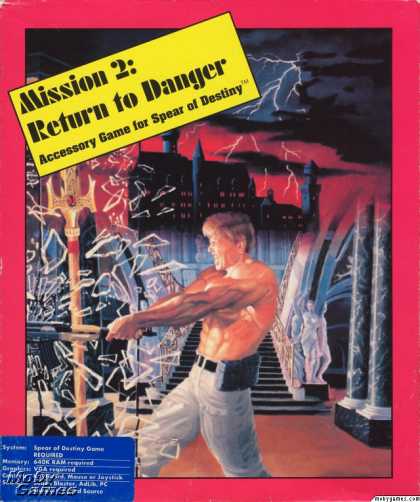 DOS Games - Spear of Destiny Mission Disks - Mission 2: Return to Danger