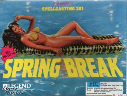 DOS Games - Spellcasting 301: Spring Break