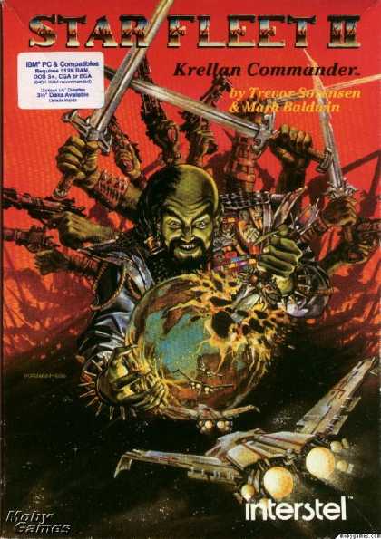 DOS Games - Star Fleet II: Krellan Commander