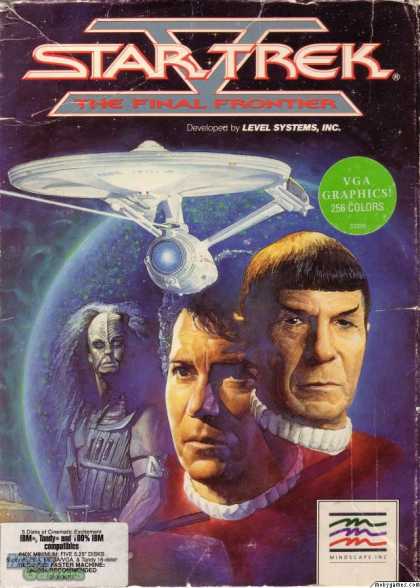 DOS Games - Star Trek V: The Final Frontier