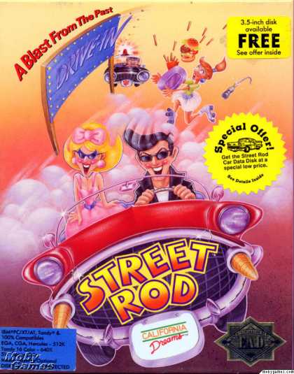 DOS Games - Street Rod