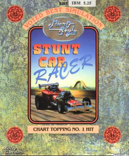 DOS Games - Stunt Track Racer