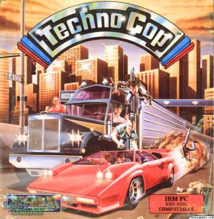 DOS Games - Techno Cop