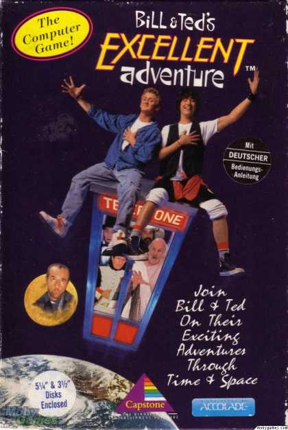 DOS Games - Bill & Ted's Excellent Adventure