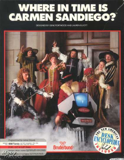 DOS Games - Where in Time is Carmen Sandiego?