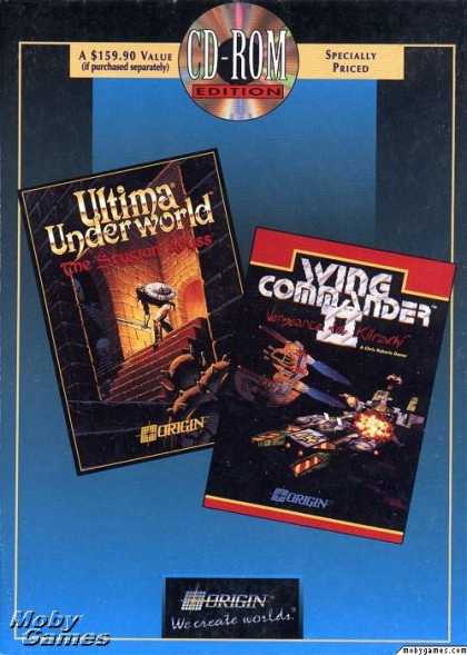 DOS Games - Wing Commander II & Ultima Underworld