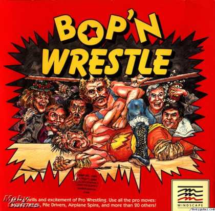 DOS Games - Bop'N Wrestle