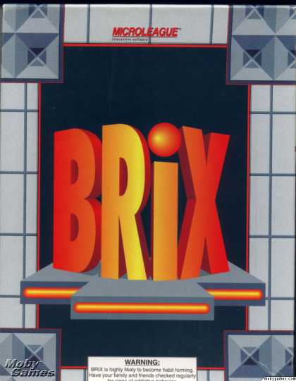 DOS Games - Brix