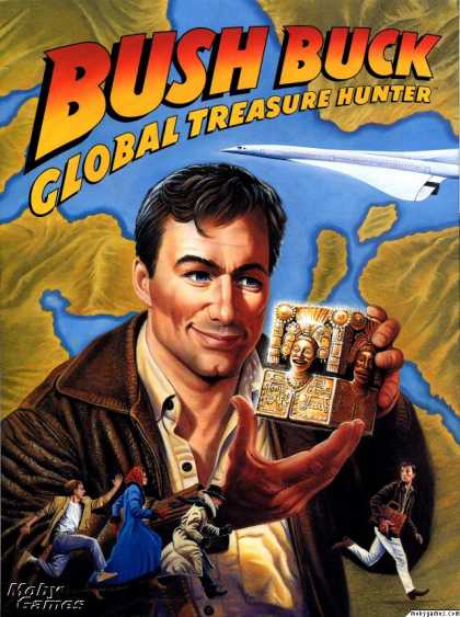 DOS Games - Bush Buck: Global Treasure Hunter