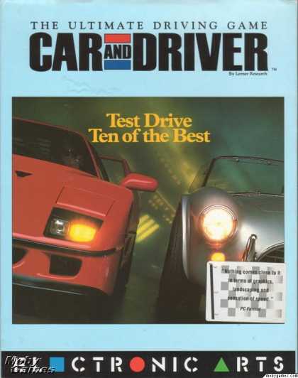 DOS Games - Car & Driver