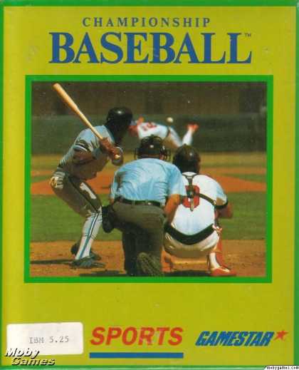 DOS Games - Championship Baseball