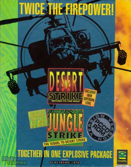 DOS Games - Desert Strike and Jungle Strike