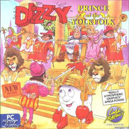 DOS Games - Dizzy: Prince of the Yolkfolk