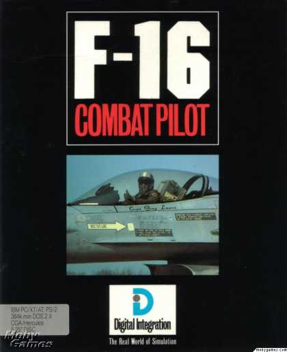DOS Games - F-16 Combat Pilot
