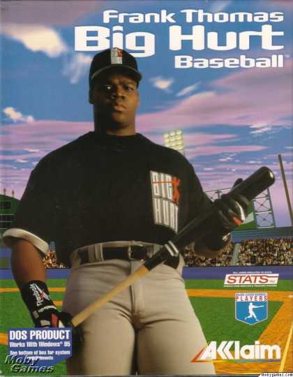 DOS Games - Frank Thomas Big Hurt Baseball