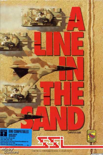 DOS Games - A Line in the Sand