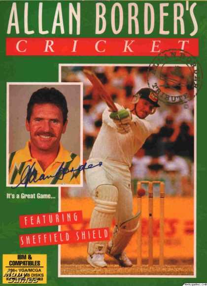 DOS Games - Allan Border's Cricket