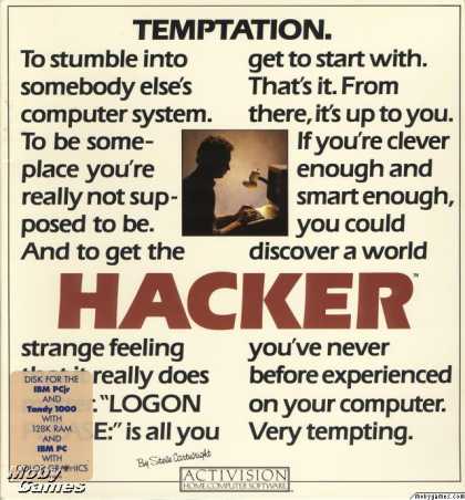 DOS Games - Hacker