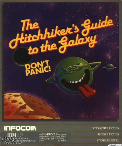DOS Games - The Hitchhiker's Guide to the Galaxy
