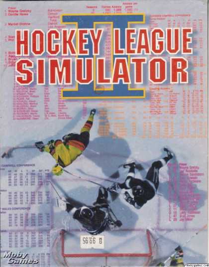DOS Games - Hockey League Simulator 2