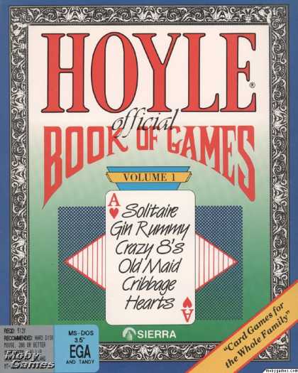 DOS Games - Hoyle Official Book of Games: Volume 1