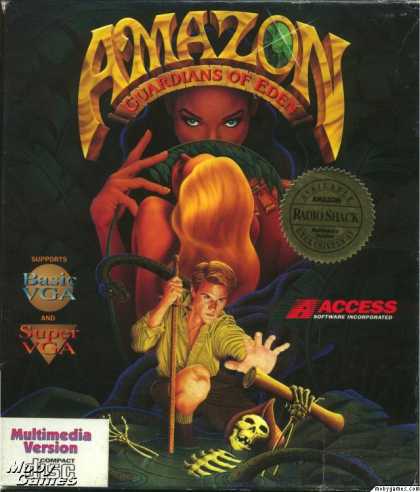 DOS Games - Amazon: Guardians of Eden