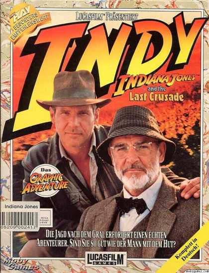 DOS Games - Indiana Jones and The Last Crusade: The Graphic Adventure