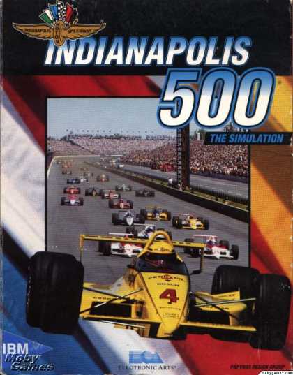 DOS Games - Indianapolis 500: The Simulation