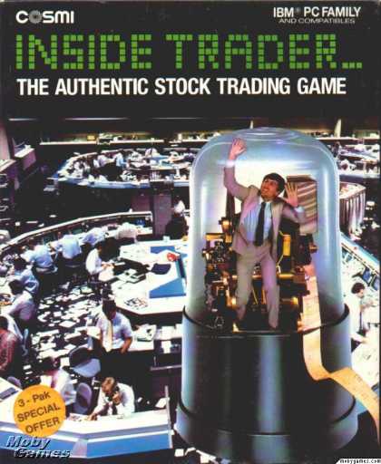 DOS Games - Inside Trader: The Authentic Stock Trading Game