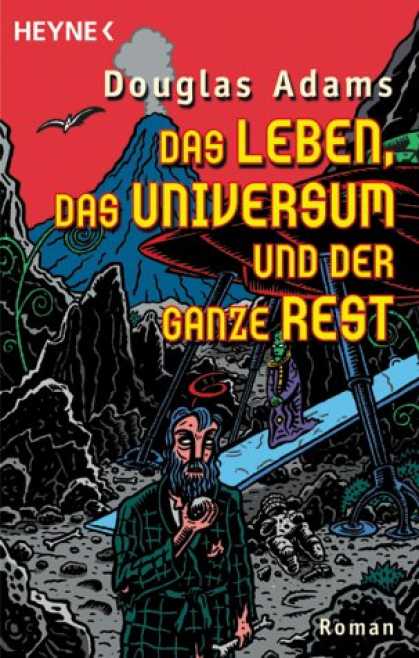 Douglas Adams Books - Das Leben, das Universum und der ganze Rest.