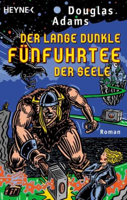 Douglas Adams Books - Der lange dunkle Fï¿½nfuhrtee der Seele. Dirk Gently's Holistische Detektei.