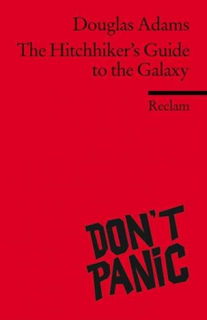 Douglas Adams Books - The Hitchhiker's Guide to the Galaxy