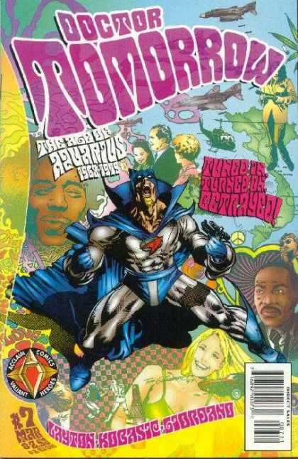 Dr. Tomorrow 7 - Sea Creature - Woman - Man - Aquarius - Valiant Heroes