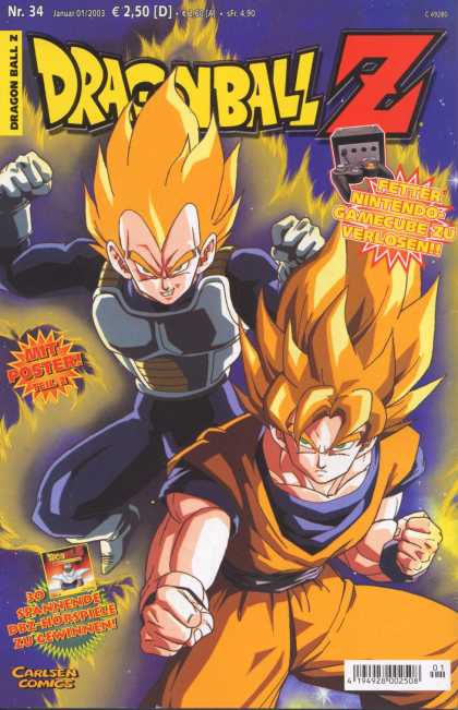 Dragonball Z 21 - Carlsen - Blonde - Armor - Nintendo - Men