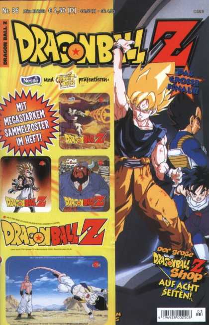 Dragonball Z 23 - Mit Megastarken Sammelposter Im Heft - Nesle - Nr 36 - Bad Grosse Finale - Auf Acht Seiten