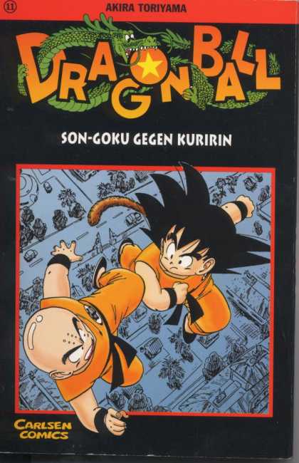 Dragonball 14 - Letters - Lines - Goten - Dragon - Road