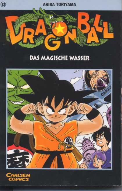 Dragonball 16 - Das Magische Wasser - Oriental Boy - Oriental Character - Dragon - Green Face
