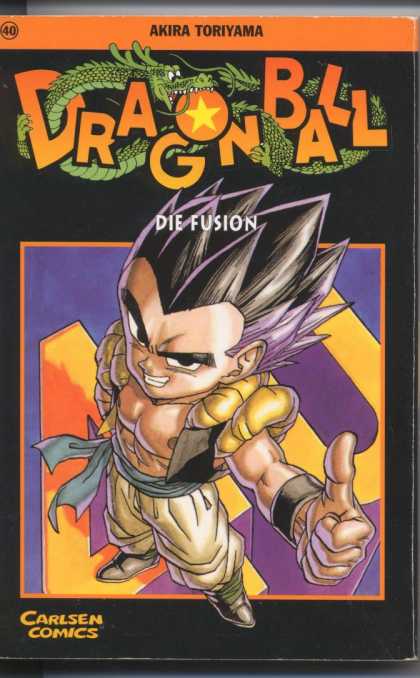 Dragonball 45 - Carlsen Comics - Akira Toriyama - Die Fusion - Nice Guy Pose - Muscular Kid