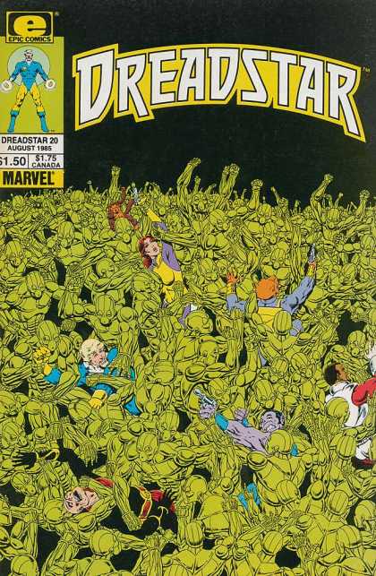 Dreadstar 20 - Epic Comics - Marvel - August 1985 - Dreadstar 20 - Fighting - Jim Starlin